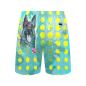 Preview: Badehose mit Hundemotiv Eddy - Badehose, Shorts, Strand, bunt, Swimwear, Schäferhund, German Sheppered, Dog, Mix
